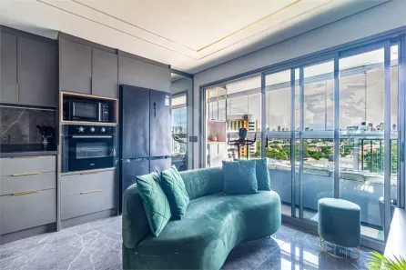 Apartamento com 1 Quarto à venda, 58m² no Indianópolis, São Paulo