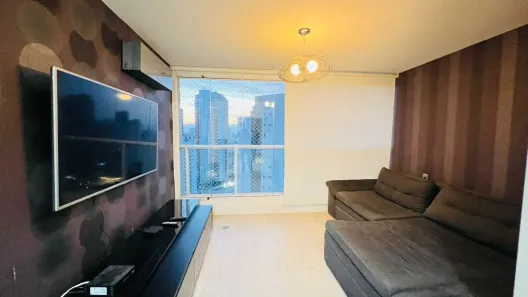 Apartamento com 1 Quarto para alugar, 52m² no Jardim Anália Franco, São Paulo
