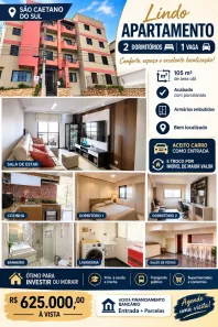 Apartamento com 2 Quartos à venda, 105m² no Barcelona, São Caetano do Sul