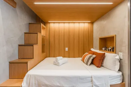 Apartamento com 1 Quarto para alugar, 40m² no Jardim das Acácias, São Paulo