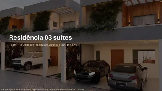 Sobrado com 3 Quartos à venda, 153m² no Loteamento Caribe, Palmas