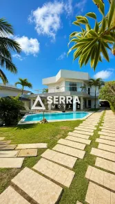 Casa de Condomínio com 5 Quartos à venda, 700m² no Boa União (Abrantes), Camaçari