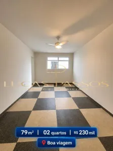 Apartamento com 2 Quartos à venda, 79m² no Boa Viagem, Recife