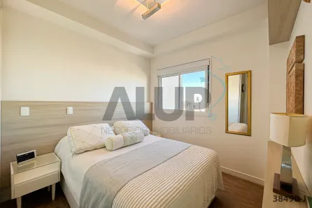 Apartamento com 1 Quarto para alugar, 42m² no Cidade Monções, São Paulo
