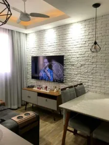 Apartamento com 2 Quartos à venda, 40m² no Areia Branca, Santos