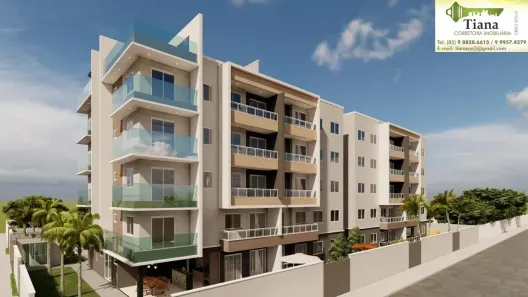 Apartamento com 2 Quartos à venda, 71m² no Itambé, Caucaia