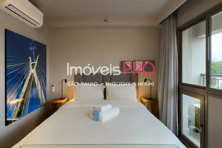 Apartamento com 1 Quarto à venda, 26m² no Santo Amaro, São Paulo