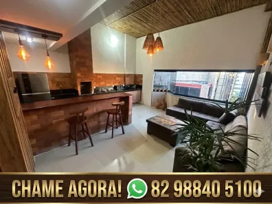 Cobertura com 2 Quartos para alugar, 80m² no Ponta Verde, Maceió