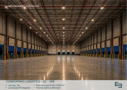 Galpão/Depósito/Armazém para alugar, 2600m² no Vila Nova, Joinville