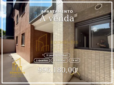 Apartamento com 2 Quartos à venda, 74m² no Jardim Camburi, Vitória
