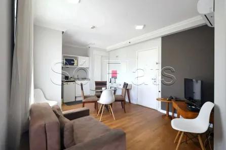 Apartamento com 1 Quarto para alugar, 45m² no Consolação, São Paulo