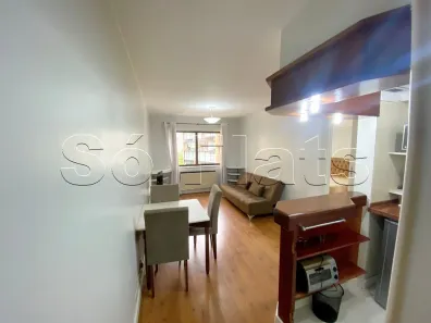 Flat com 1 Quarto à venda, 41m² no Jardim Europa, São Paulo