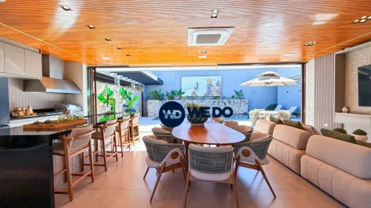 Casa de Condomínio com 4 Quartos à venda, 390m² no Chácara Letônia, Americana