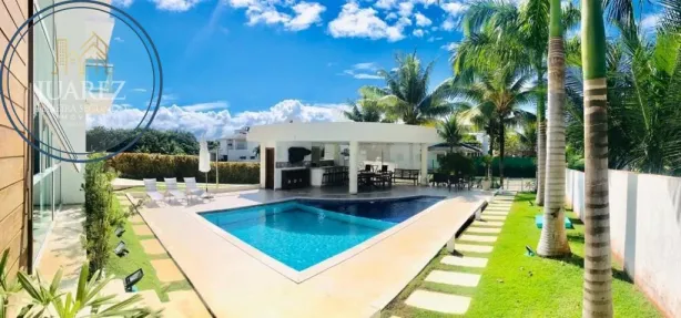 Casa de Condomínio com 5 Quartos à venda, 740m² no Busca Vida (Abrantes), Camaçari