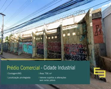 Prédio Comercial à venda, 796m² no Cidade Industrial, Contagem