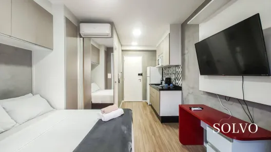 Apartamento com 1 Quarto para alugar, 24m² no Consolação, São Paulo