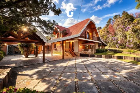 Casa com 4 Quartos à venda, 438m² no Alto do Capivari, Campos do Jordão