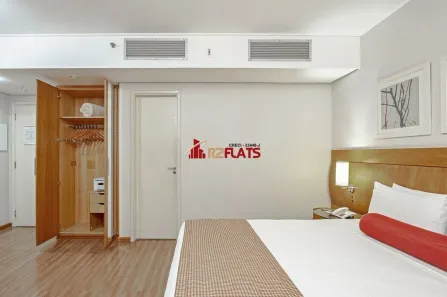 Flat com 1 Quarto à venda, 28m² no Indianópolis, São Paulo