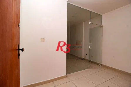 Sala Comercial para alugar, 55m² no Centro, Santos