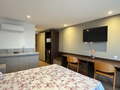 Apartamento com 1 Quarto para alugar, 25m² no Cascatinha, Juiz de Fora