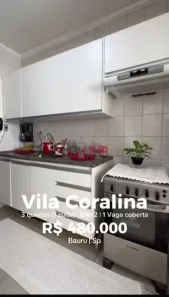 Apartamento com 3 Quartos à venda, 89m² no Vila Coralina, Bauru