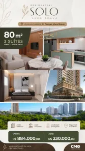 Apartamento com 3 Quartos à venda, 80m² no Nova Suiça, Goiânia