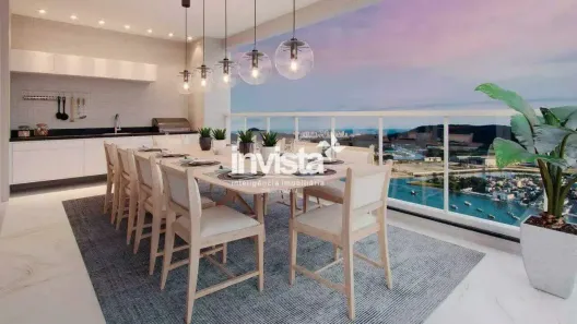 Apartamento com 3 Quartos à venda, 228m² no Ponta da Praia, Santos
