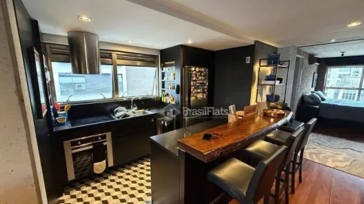 Apartamento com 1 Quarto para alugar, 90m² no Cidade Monções, São Paulo