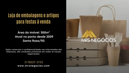Ponto Comercial à venda, 300m² no Cruzeiro, Santa Rosa