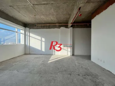 Sala Comercial para alugar, 49m² no Vila Mathias, Santos