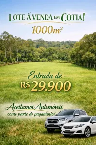 Lote/Terreno à venda, 1000m² no Vila São Roque (Caucaia do Alto), Cotia