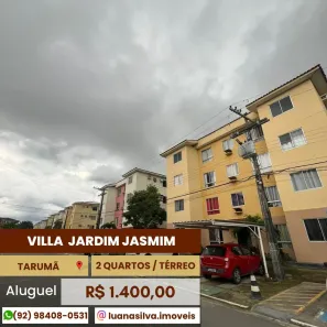 Apartamento com 2 Quartos para alugar, 42m² no Tarumã-Açu, Manaus