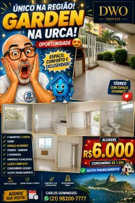 Apartamento com 3 Quartos para alugar, 130m² no Urca, Rio de Janeiro