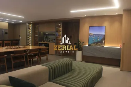 Apartamento com 3 Quartos para alugar, 142m² no Osvaldo Cruz, São Caetano do Sul