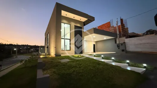 Casa de Condomínio com 3 Quartos à venda, 168m² no Jardins Bolonha, Senador Canedo