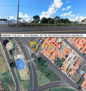 Lote/Terreno à venda, 753m² no Jardim Hortência, Limeira