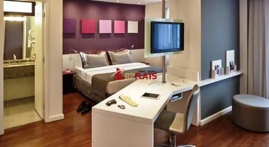 Flat com 1 Quarto para alugar, 34m² no Vila Mariana, São Paulo