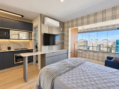 Flat com 1 Quarto para alugar, 32m² no Moema, São Paulo