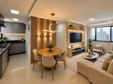 Apartamento com 2 Quartos à venda, 57m² no Lagoa Nova, Natal
