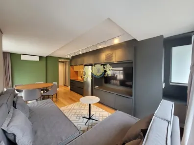 Flat com 1 Quarto para alugar, 48m² no Pinheiros, São Paulo