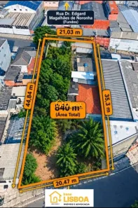 Lote/Terreno à venda, 840m² no Vila Nova York, São Paulo