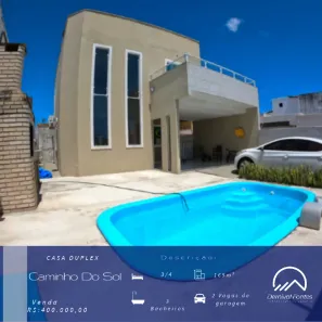 Casa com 3 Quartos à venda, 165m² no Parque das Nações, Parnamirim