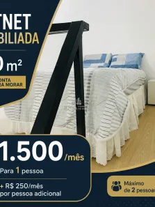 Kitnet com 1 Quarto para alugar, 20m² no Jardim Taboão, São Paulo
