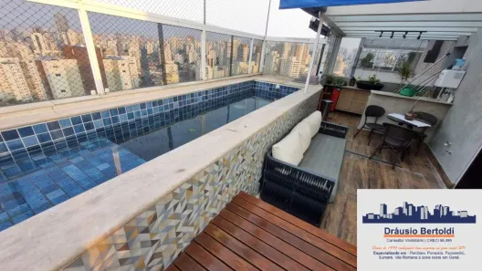 Cobertura com 3 Quartos à venda, 199m² no Vila Romana, São Paulo
