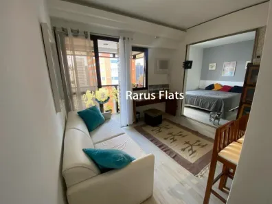 Flat com 1 Quarto à venda, 35m² no Moema, São Paulo