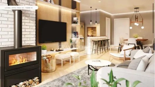 Apartamento com 1 Quarto à venda, 73m² no Dutra, Gramado