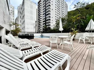 Apartamento com 3 Quartos para alugar, 98m² no Pitangueiras, Guarujá