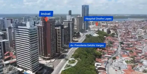Apartamento com 1 Quarto à venda, 46m² no Petrópolis, Natal