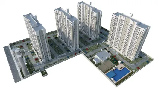 Apartamento com 2 Quartos à venda, 49m² no Nova Parnamirim, Parnamirim