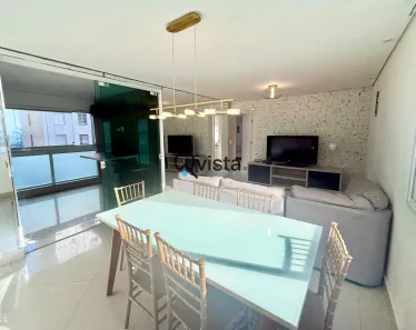 Apartamento com 3 Quartos para alugar, 110m² no Pitangueiras, Guarujá